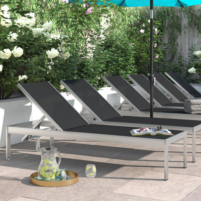 Modway Shore Aluminum Outdoor Chaise Wayfair
